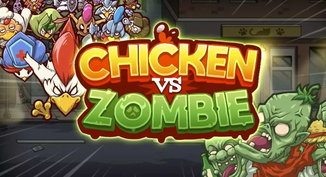 Chicken vs Zombies screenshot 3 - cash-out and difficulty selection screen