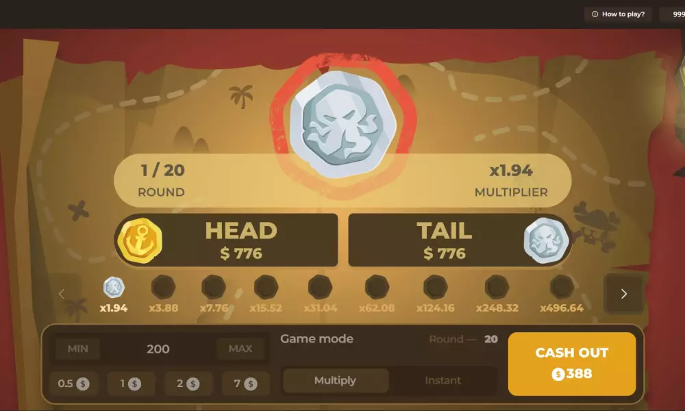 CoinFlip screenshot 3 - result screen after a correct call