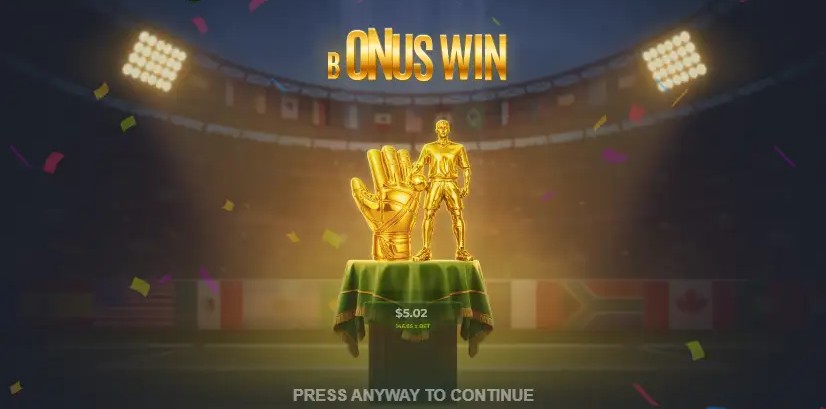 Penalty Nations Cup screenshot 2 - penalty shot in progress