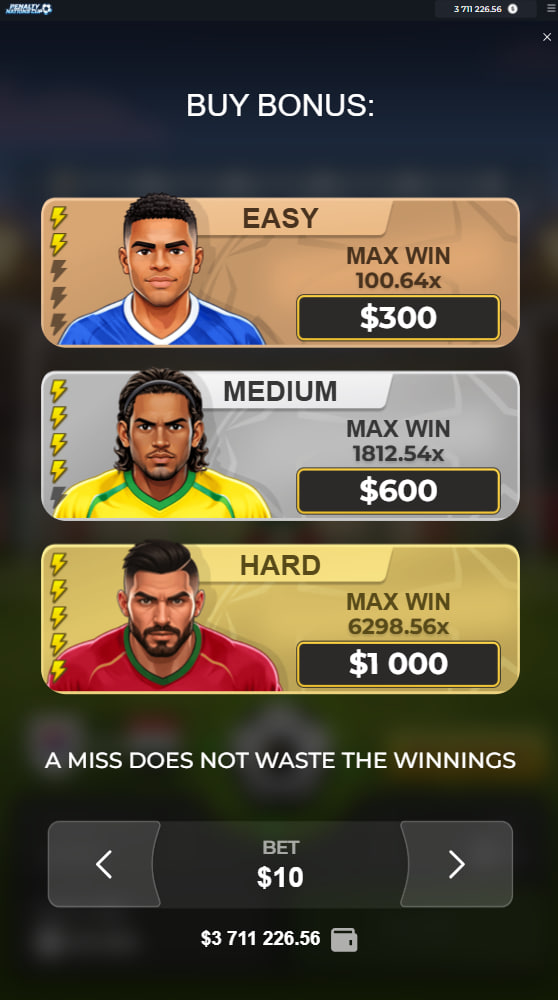 Penalty Nations Cup screenshot 3 - multiplier after a scored penalty