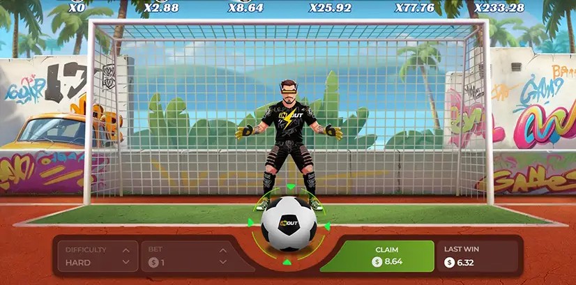 Penalty Unlimited screenshot 3 - multiplier after a successful strike