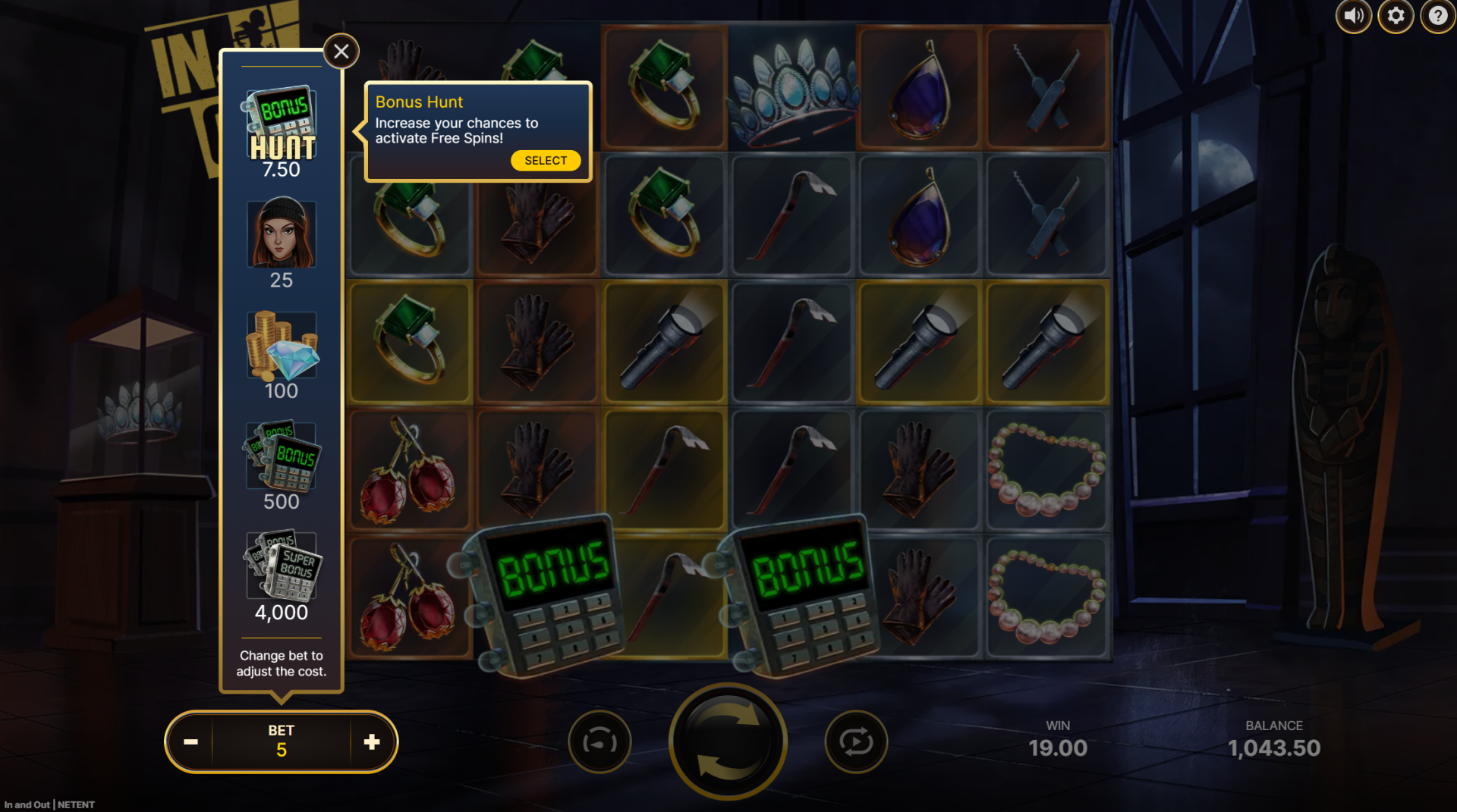 Roulette screenshot 3 - round result and payout breakdown